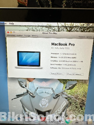 Macbook pro 13-inch, Early 2011